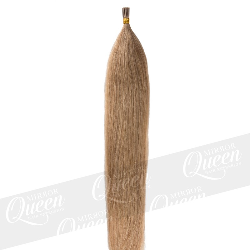(16) Naturalny ciemny blond pasemka włosy proste REMY HAIR 50-55 cm pod ringi